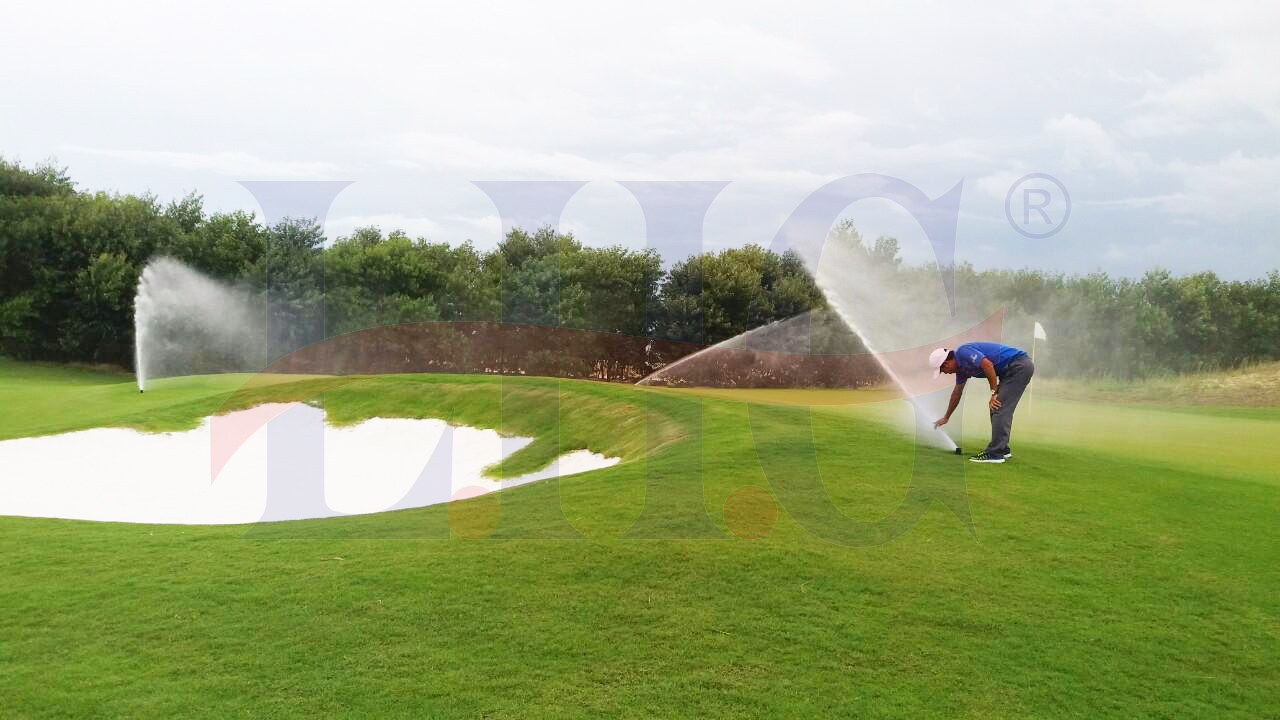Lê Hồng Gia là nhà thầu chuyên nhận thiết kế, thi công Hệ thống tưới tự động Sân Golf Nam Hội An