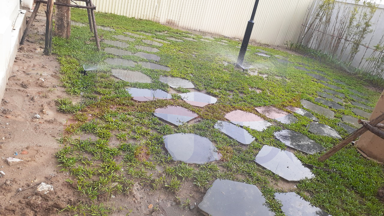 Thiết kế Hệ thống phun tưới nước tự động Vinhomes Dream City Hưng Yên